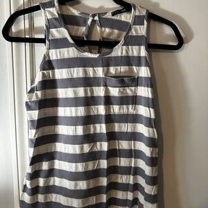 Striped Sleeveless Top